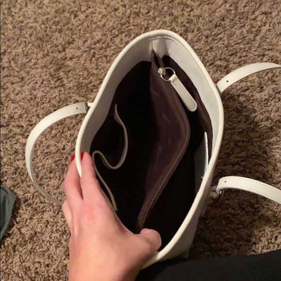 Vintage All White Coach purse - Picture 6 of 7